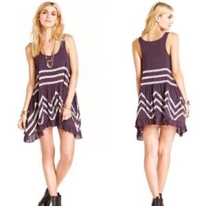 Free People Swingy Lace Inset Tunic